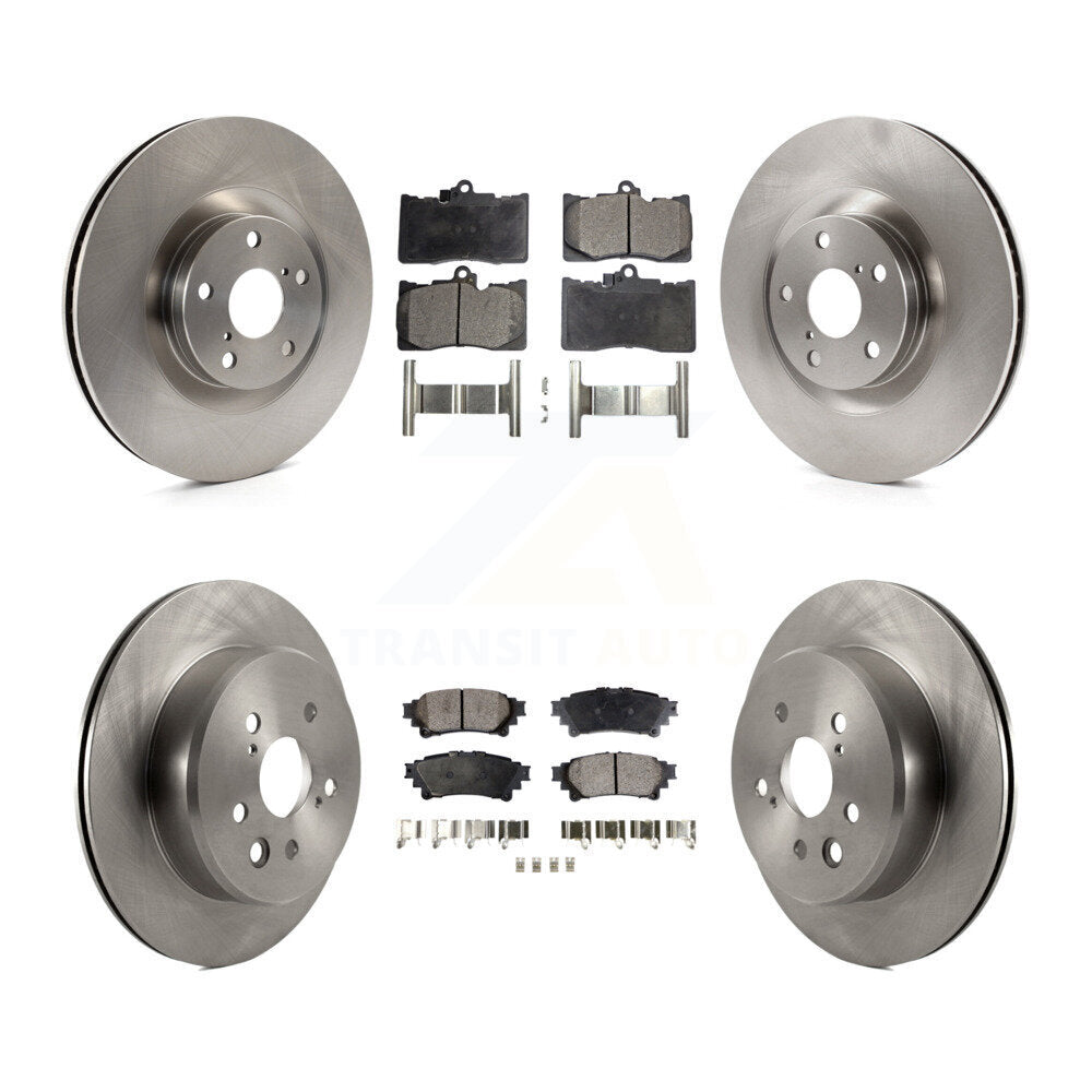 Disc Rotors and Ceramic Brake Pads Kit-K8T-103012 - Kit.bestparts.ca