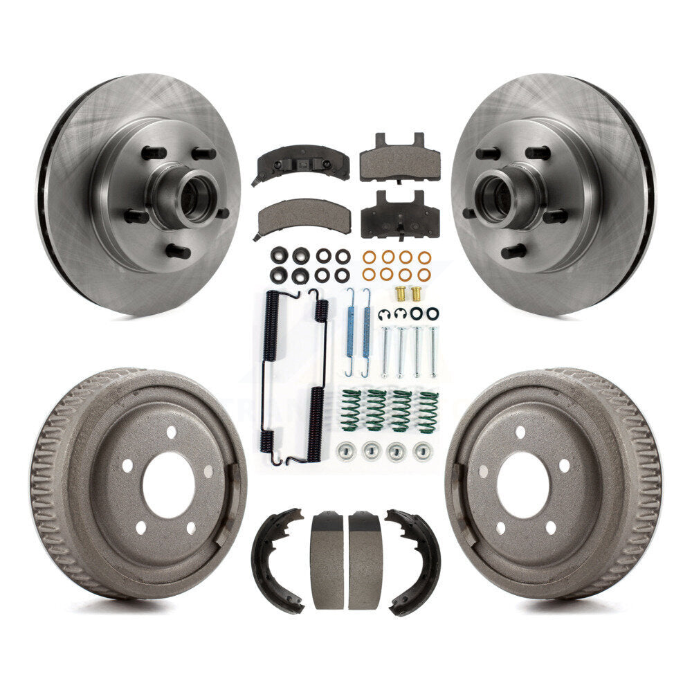Disc Rotors and Ceramic Brake Pads Kit-K8T-103177 - Kit.bestparts.ca