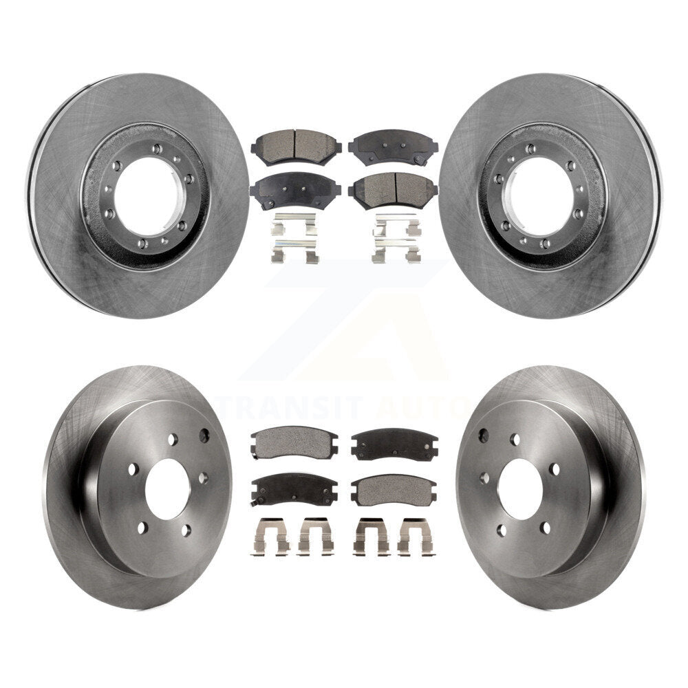 Disc Rotors and Ceramic Brake Pads Kit-K8T-103256 - Kit.bestparts.ca Kit.bestparts.ca