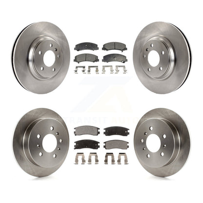 Disc Rotors and Ceramic Brake Pads Kit-K8T-103262 - Kit.bestparts.ca