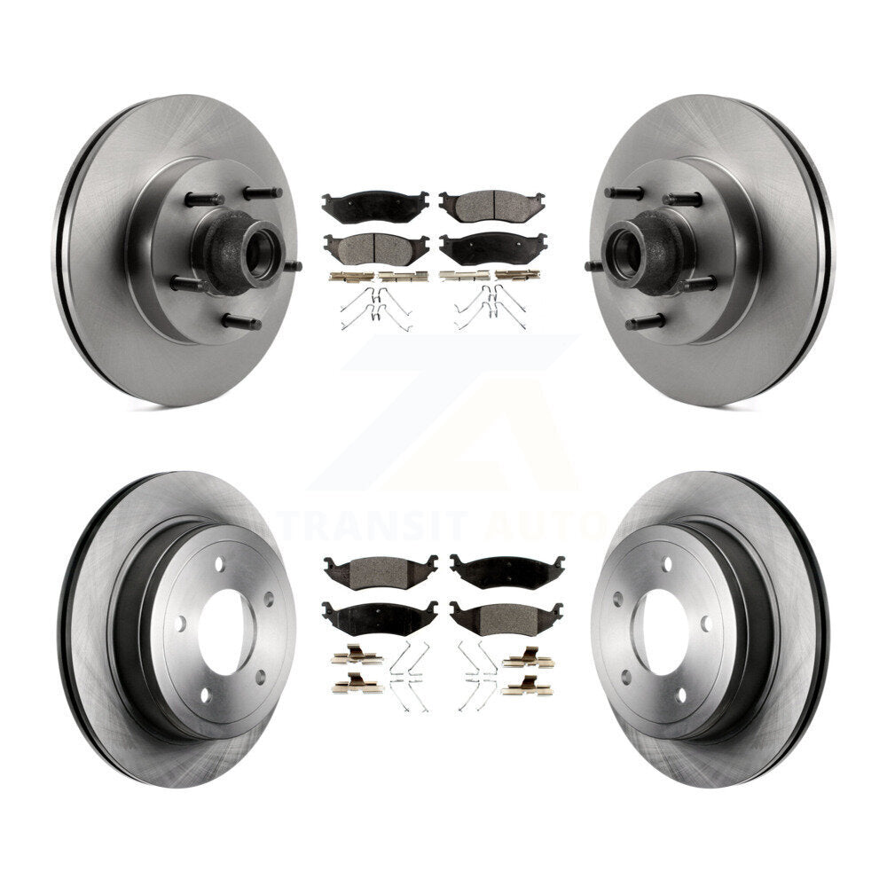 Disc Rotors and Ceramic Brake Pads Kit-K8T-103355 - Kit.bestparts.ca