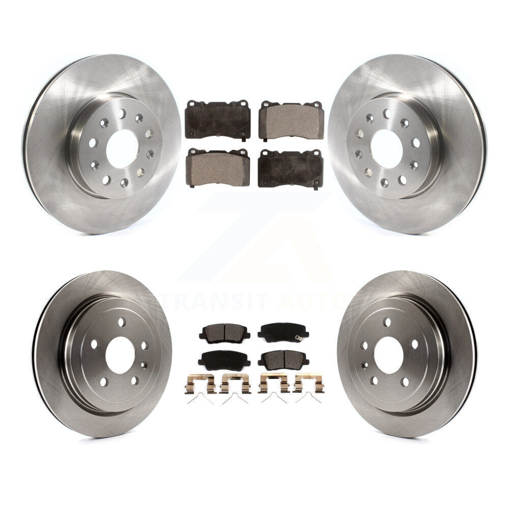Disc Rotors and Ceramic Brake Pads Kit-K8T-103441 - Kit.bestparts.ca