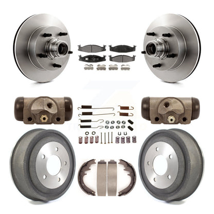 Disc Rotors and Ceramic Brake Pads Kit-K8T-103476 - Kit.bestparts.ca