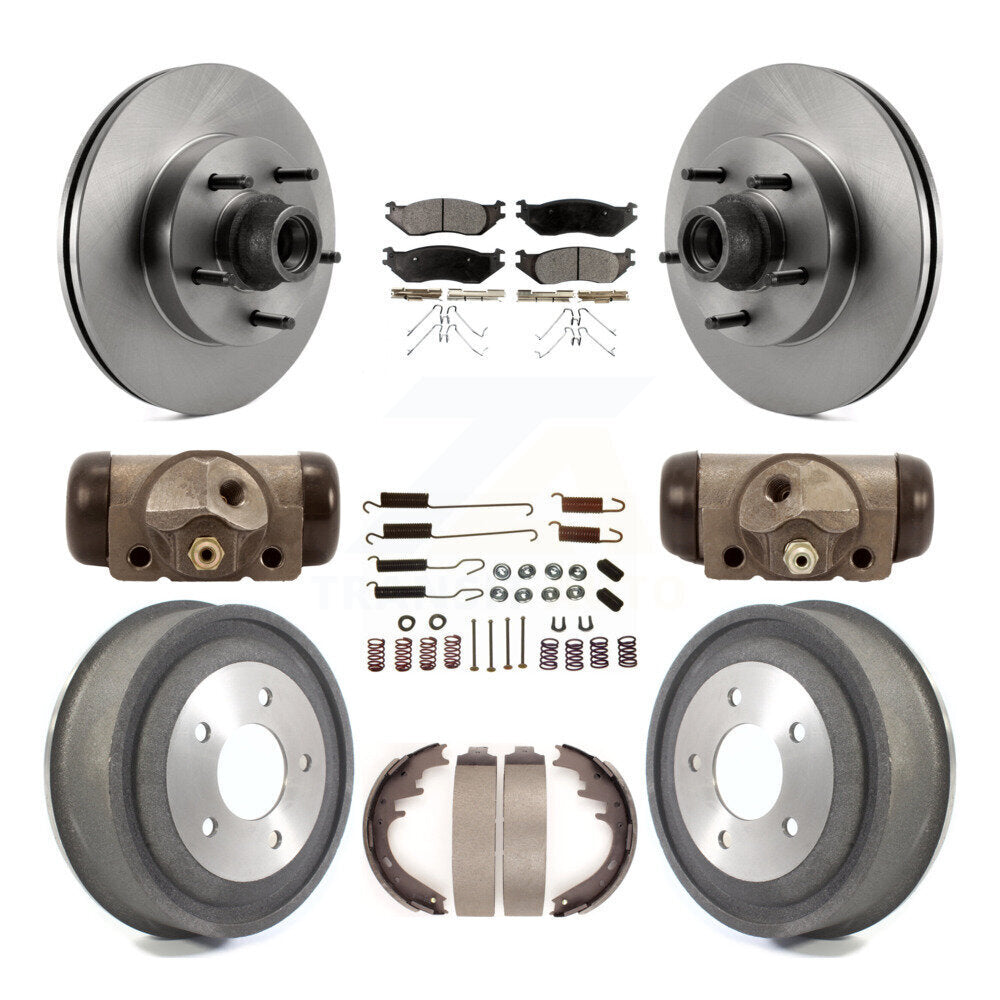 Disc Rotors and Ceramic Brake Pads Kit-K8T-103478 - Kit.bestparts.ca