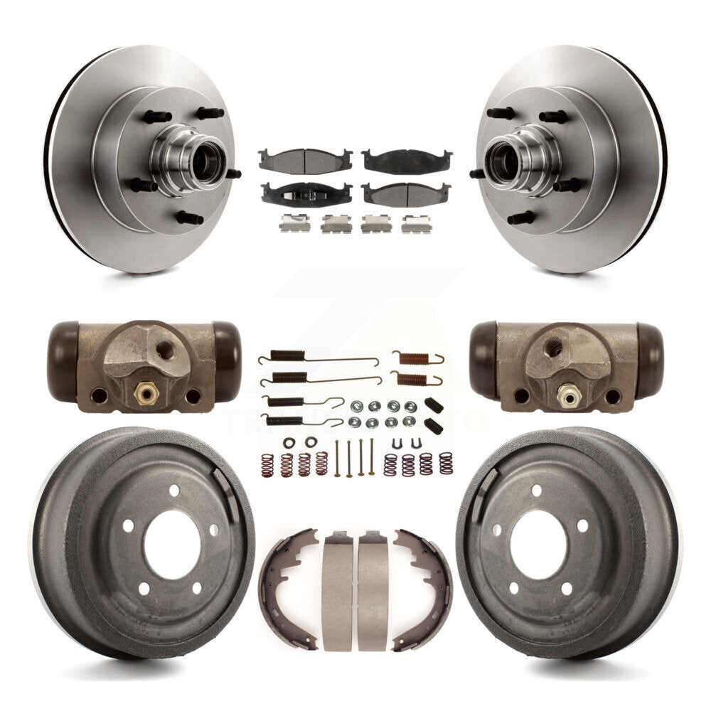 Disc Rotors and Ceramic Brake Pads Kit-K8T-103481 - Kit.bestparts.ca