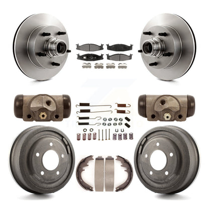 Disc Rotors and Ceramic Brake Pads Kit-K8T-103481 - Kit.bestparts.ca