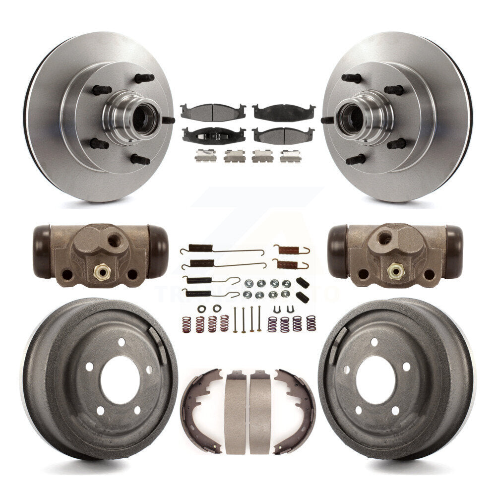 Disc Rotors and Ceramic Brake Pads Kit-K8T-103484 - Kit.bestparts.ca