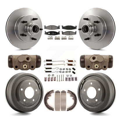 Disc Rotors and Ceramic Brake Pads Kit-K8T-103484 - Kit.bestparts.ca