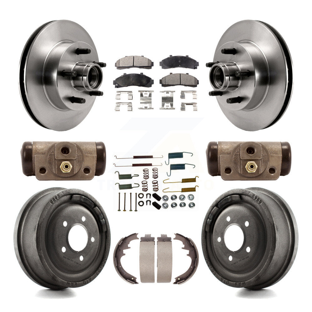 Disc Rotors and Ceramic Brake Pads Kit-K8T-103490 - Kit.bestparts.ca
