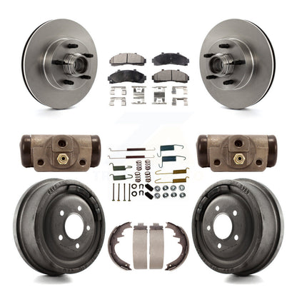 Disc Rotors and Ceramic Brake Pads Kit-K8T-103492 - Kit.bestparts.ca