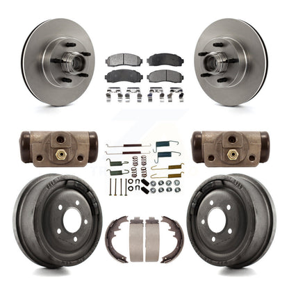 Disc Rotors and Ceramic Brake Pads Kit-K8T-103500 - Kit.bestparts.ca