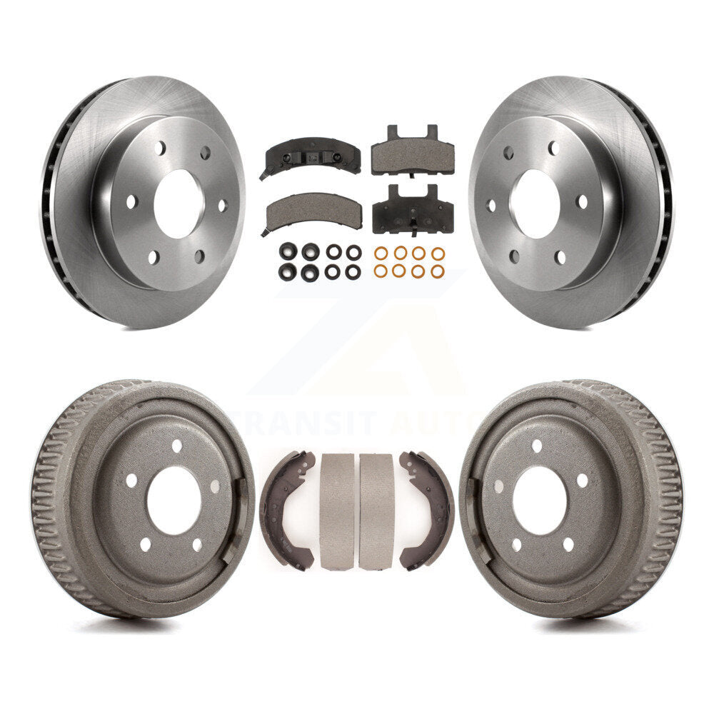Disc Rotors and Ceramic Brake Pads Kit-K8T-103571 - Kit.bestparts.ca