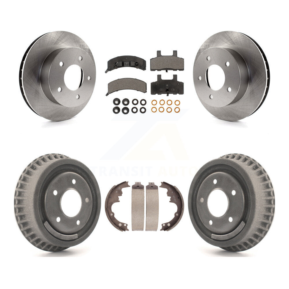 Disc Rotors and Ceramic Brake Pads Kit-K8T-103573 - Kit.bestparts.ca