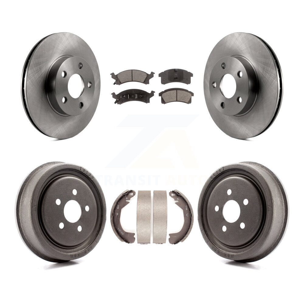 Disc Rotors and Ceramic Brake Pads Kit-K8T-103589 - Kit.bestparts.ca