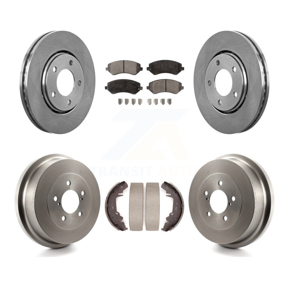 Disc Rotors and Ceramic Brake Pads Kit-K8T-103604 - Kit.bestparts.ca Kit.bestparts.ca