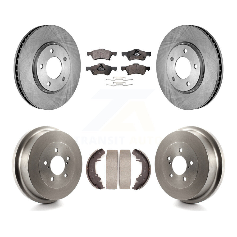 Disc Rotors and Ceramic Brake Pads Kit-K8T-103605 - Kit.bestparts.ca