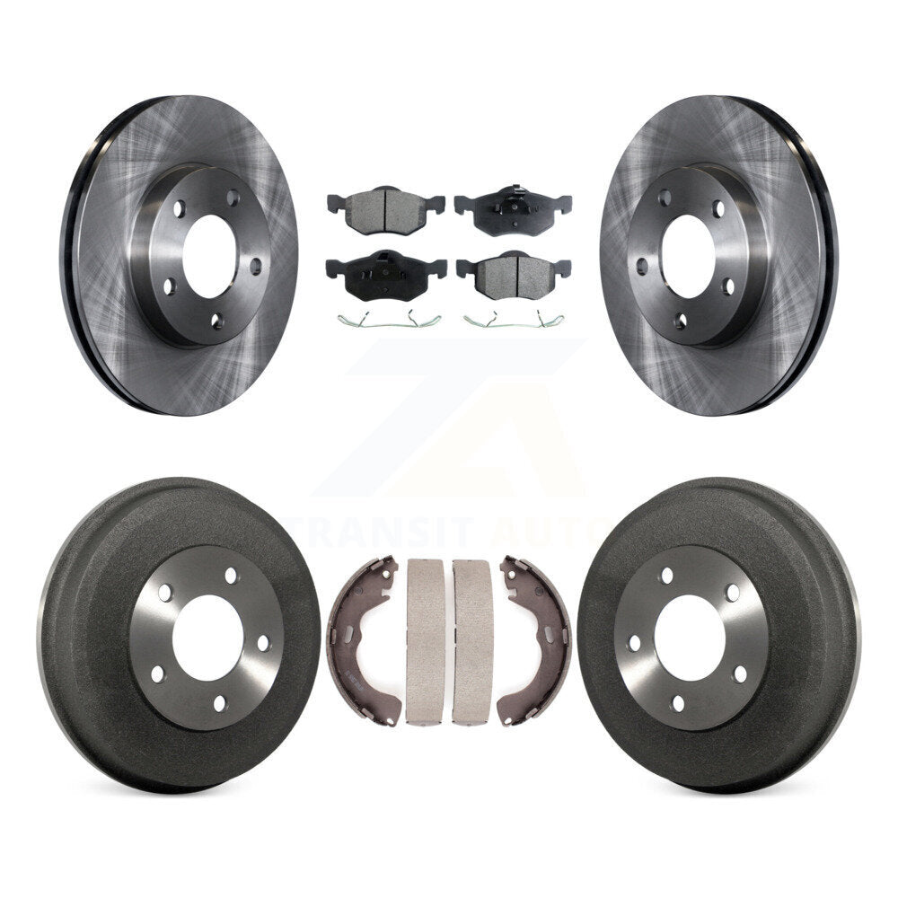 Disc Rotors and Ceramic Brake Pads Kit-K8T-103632 - Kit.bestparts.ca
