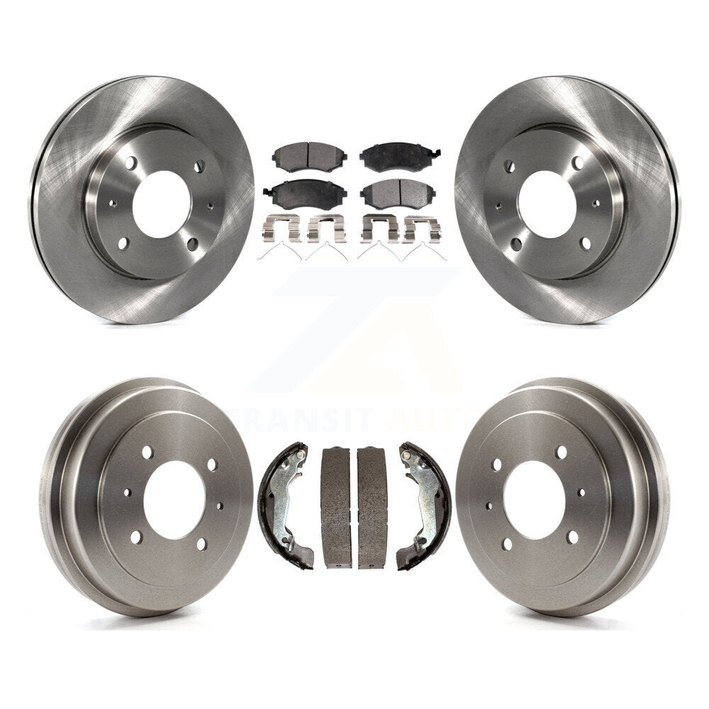 Disc Rotors and Ceramic Brake Pads Kit-K8T-103732 - Kit.bestparts.ca