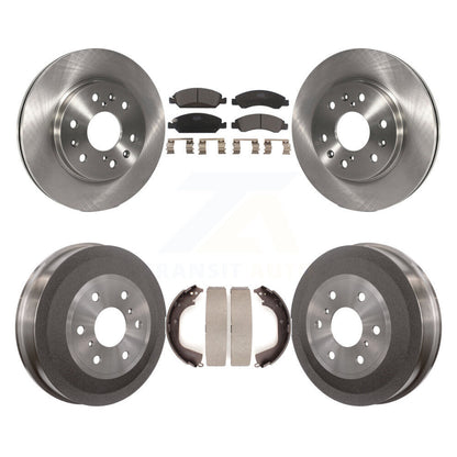 Disc Rotors and Ceramic Brake Pads Kit-K8T-103758 - Kit.bestparts.ca