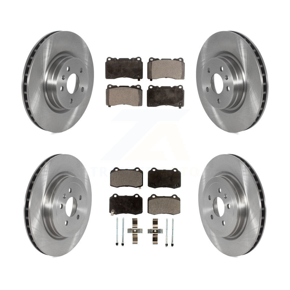 Disc Rotors and Ceramic Brake Pads Kit-K8T-103964 - Kit.bestparts.ca