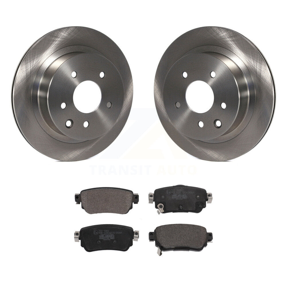 Disc Rotors and Ceramic Brake Pads Kit-K8T-104011 - Kit.bestparts.ca