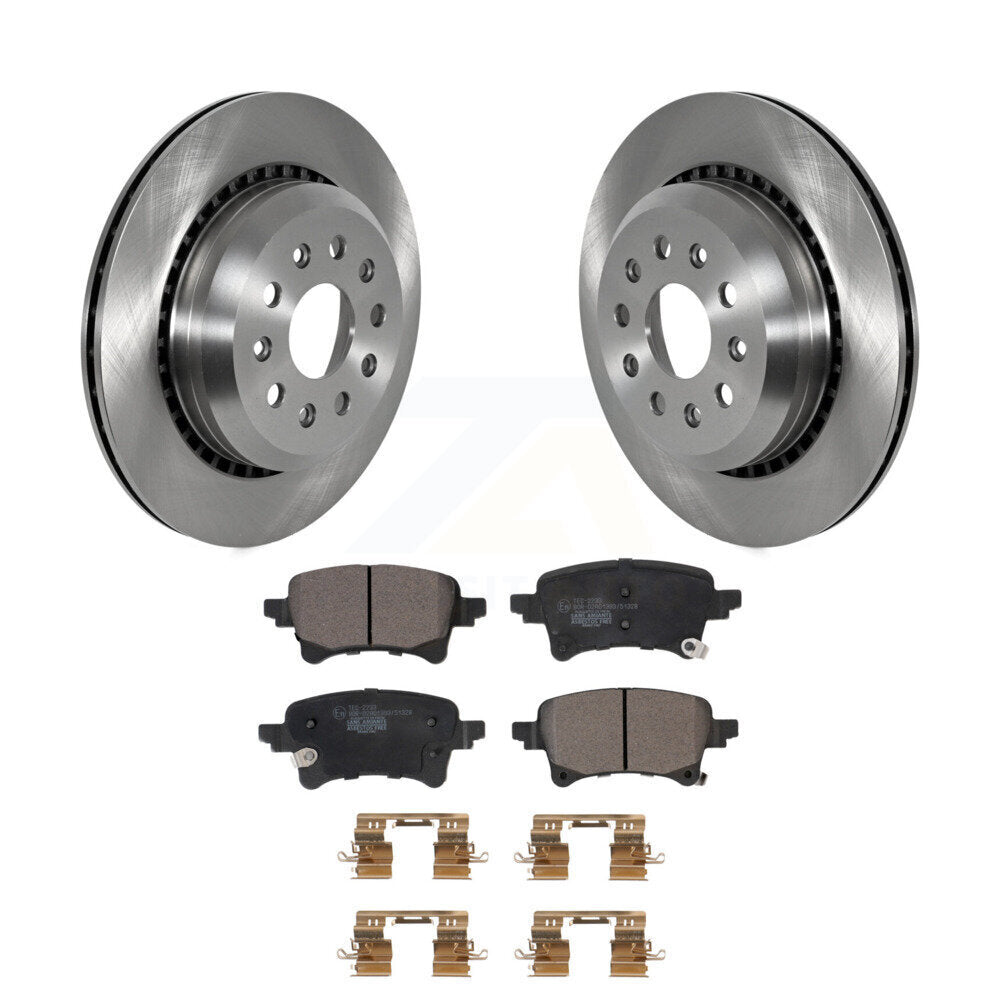 Disc Rotors and Ceramic Brake Pads Kit-K8T-104018 - Kit.bestparts.ca