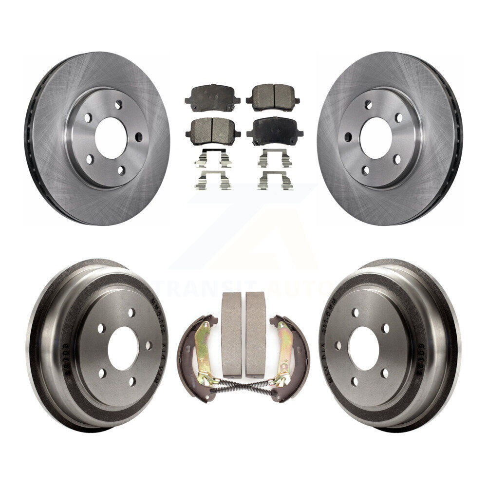 Disc Rotors and Ceramic Brake Pads Kit-K8T-104025 - Kit.bestparts.ca