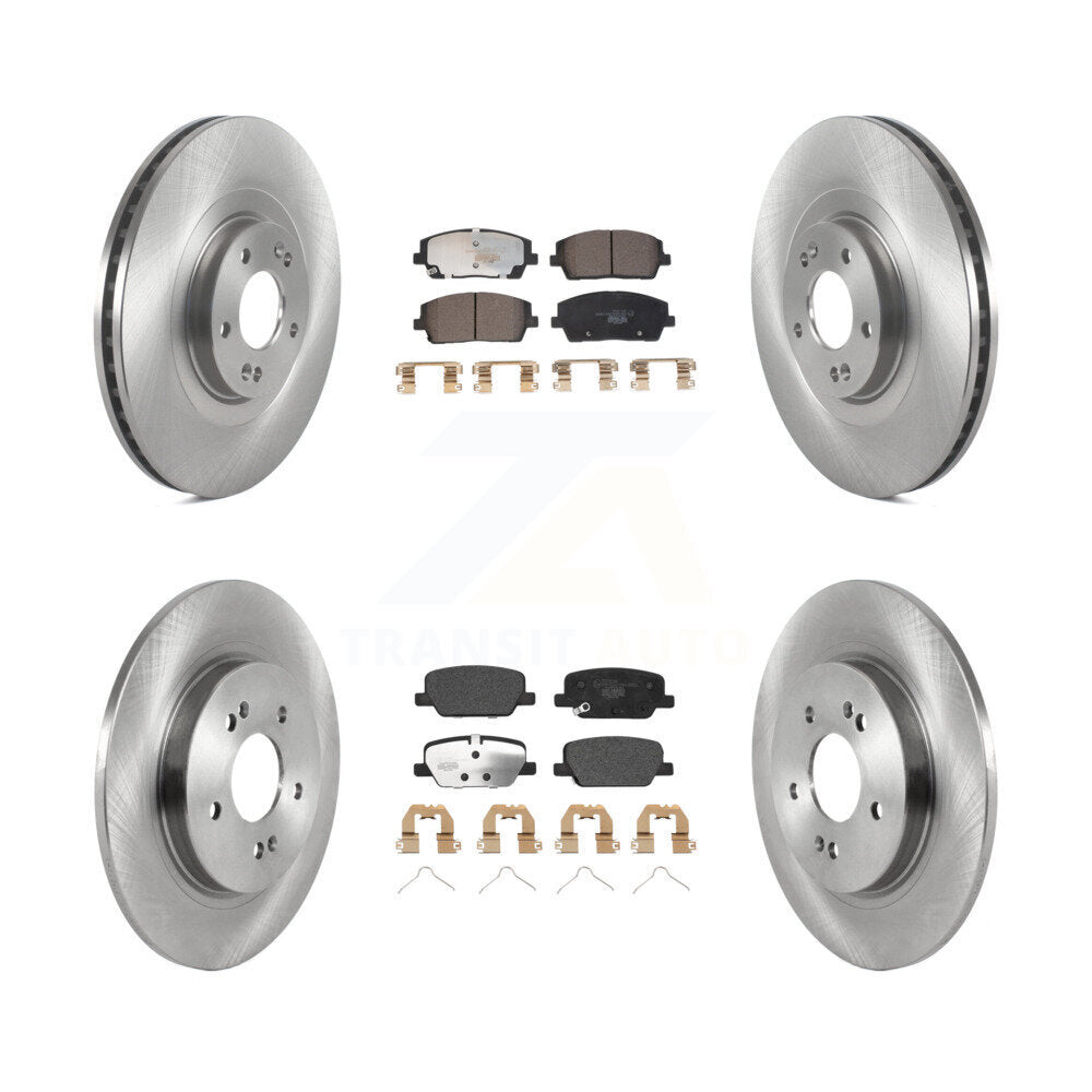 Disc Rotors and Ceramic Brake Pads Kit-K8T-104120 - Kit.bestparts.ca