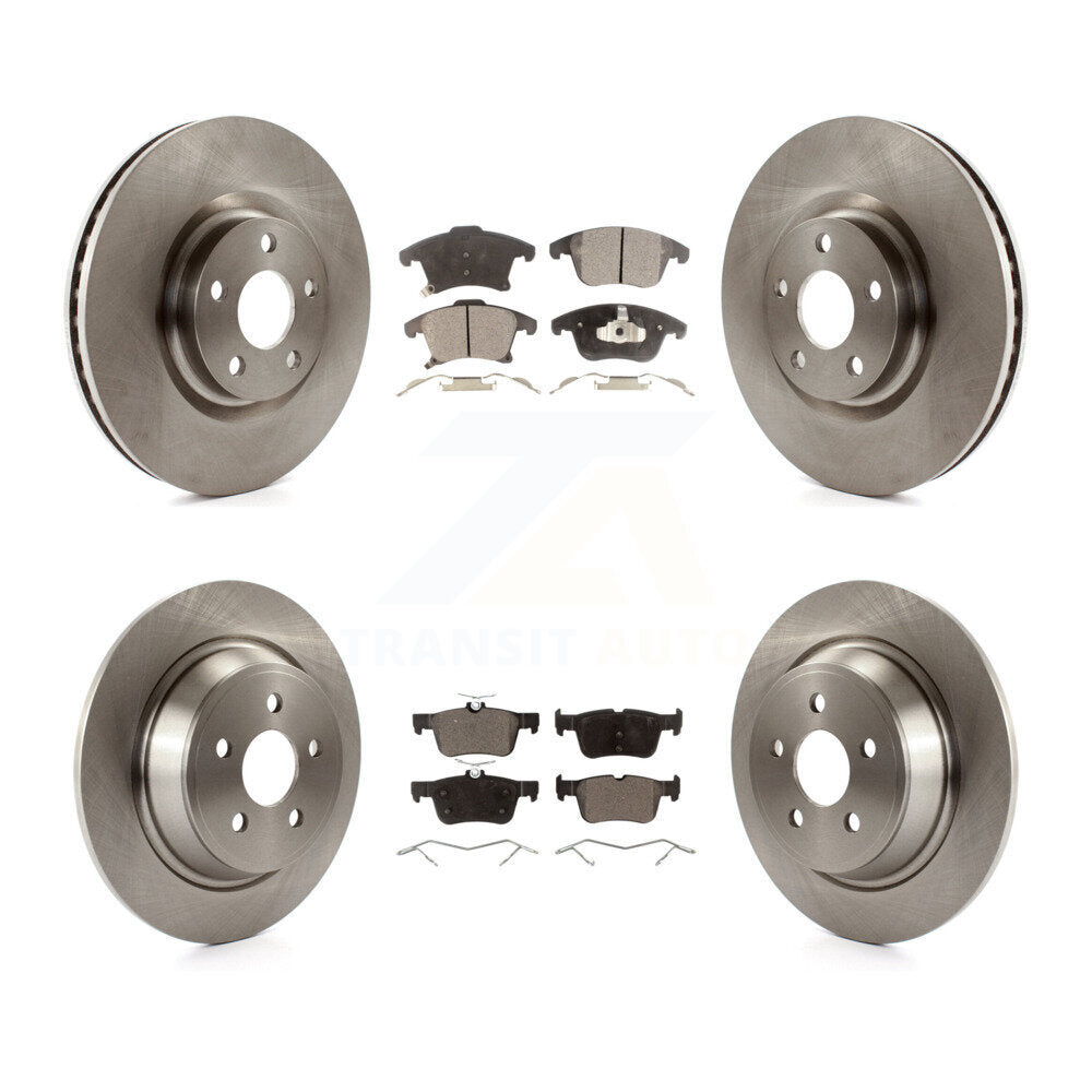 Disc Rotors and Ceramic Brake Pads Kit-K8T-104249 Kit.bestparts.ca