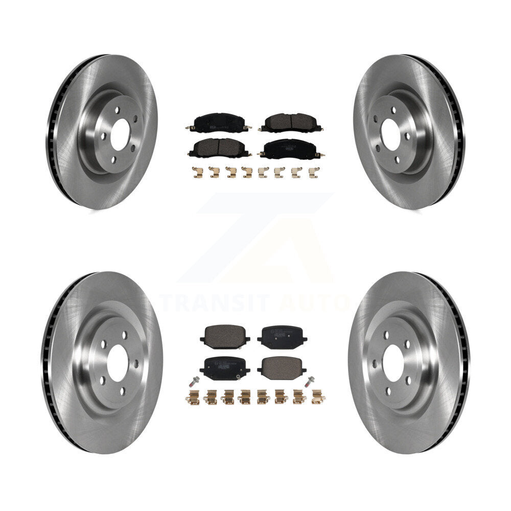 Disc Rotors and Ceramic Brake Pads Kit-K8T-104250 - Kit.bestparts.ca