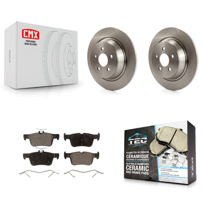 Disc Rotors and Ceramic Brake Pads Kit-K8T-104276