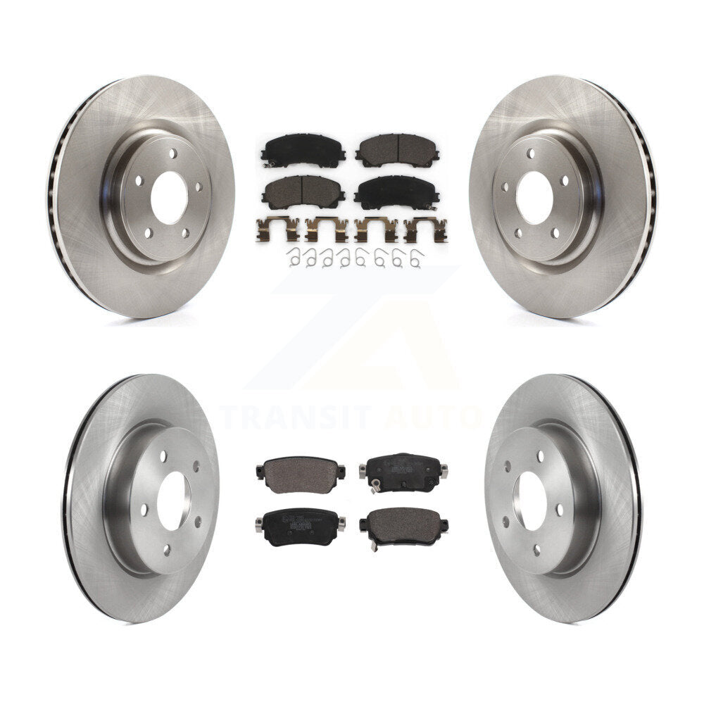 Disc Rotors and Ceramic Brake Pads Kit-K8T-104318 - Kit.bestparts.ca