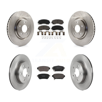 Disc Rotors and Ceramic Brake Pads Kit-K8T-104318 - Kit.bestparts.ca