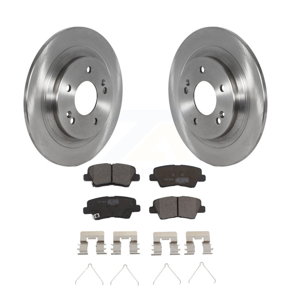 Disc Rotors and Ceramic Brake Pads Kit-K8T-104349 - Kit.bestparts.ca