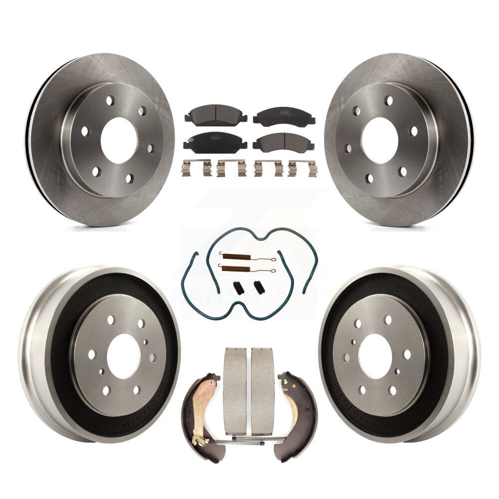 Disc Rotors and Ceramic Brake Pads Kit-K8T-104357 - Kit.bestparts.ca