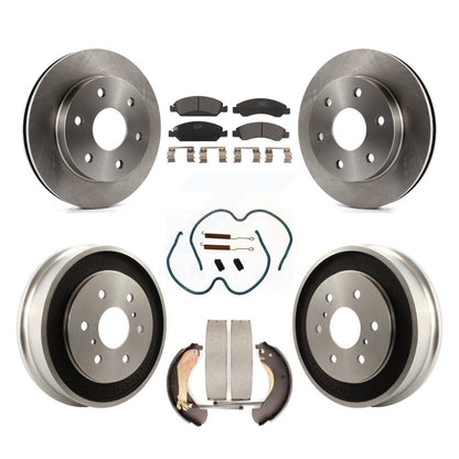 Disc Rotors and Ceramic Brake Pads Kit-K8T-104357 - Kit.bestparts.ca