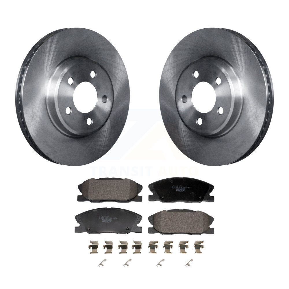 Disc Rotors and Ceramic Brake Pads Kit-K8T-104419 - Kit.bestparts.ca