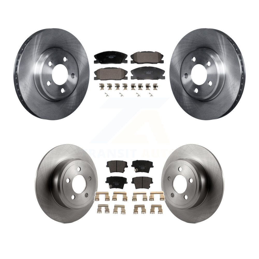 Disc Rotors and Ceramic Brake Pads Kit-K8T-104432 - Kit.bestparts.ca