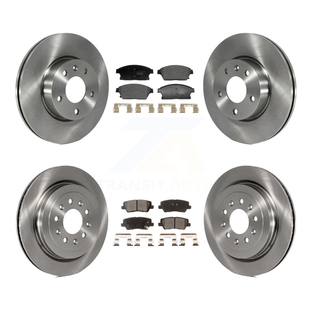Disc Rotors and Ceramic Brake Pads Kit-K8T-104454 - Kit.bestparts.ca