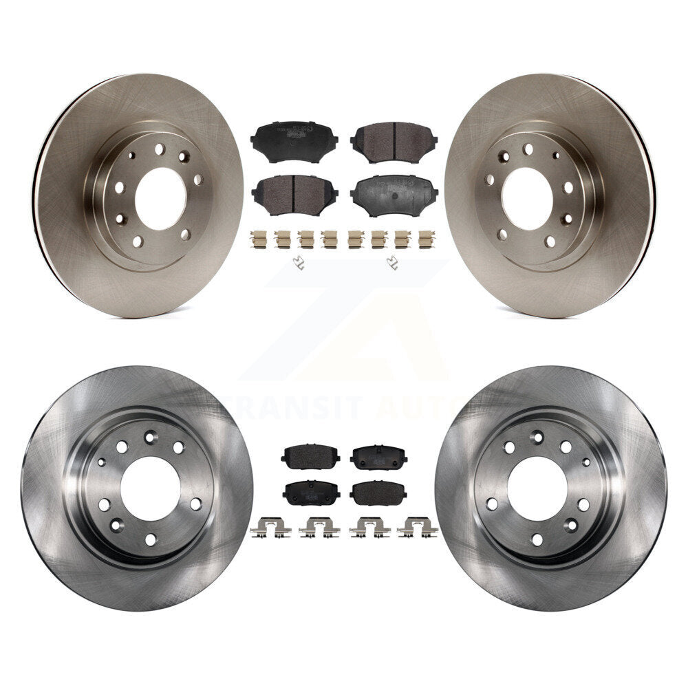 Disc Rotors and Ceramic Brake Pads Kit-K8T-104485 - Kit.bestparts.ca Kit.bestparts.ca