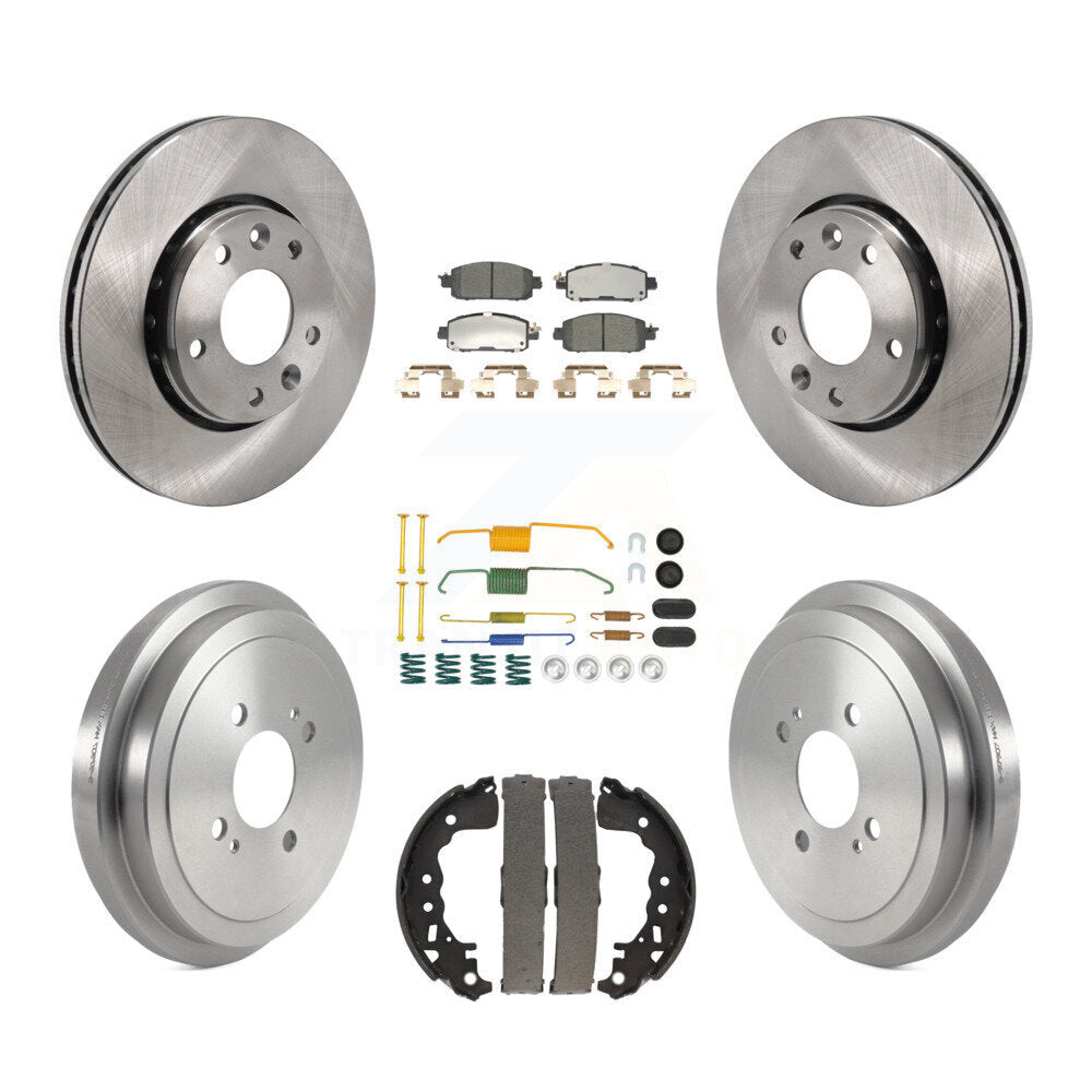 disc rotors and ceramic brake pads-k8t-104533 - Kit.bestparts.ca