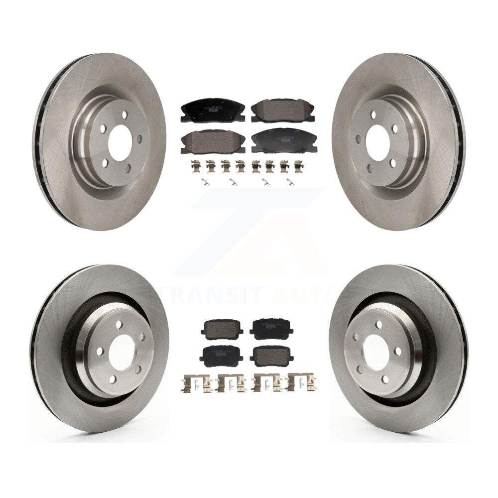 Disc Rotors and Ceramic Brake Pads Kit-K8T-104594 - Kit.bestparts.ca