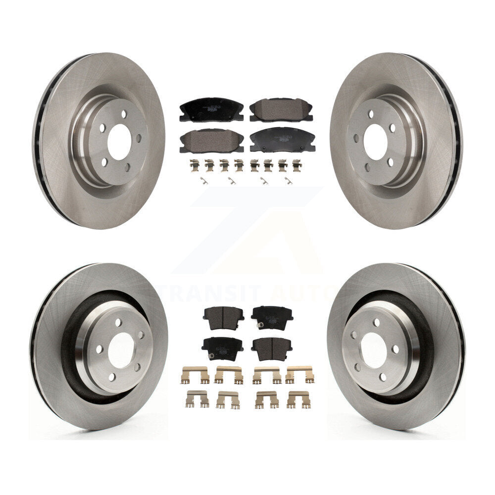 Disc Rotors and Ceramic Brake Pads Kit-K8T-104597 - Kit.bestparts.ca