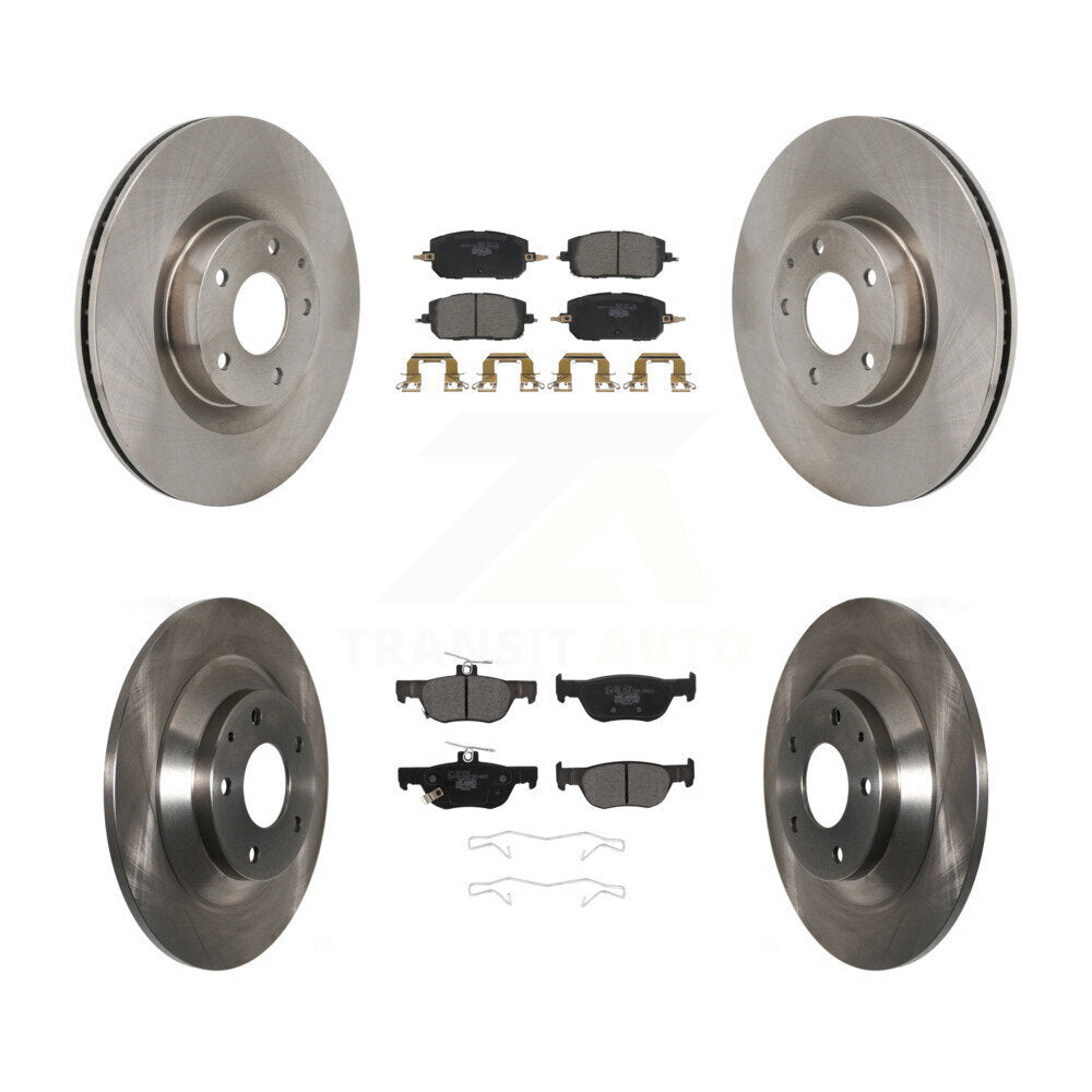 disc rotors and ceramic brake pads-k8t-104623 - Kit.bestparts.ca