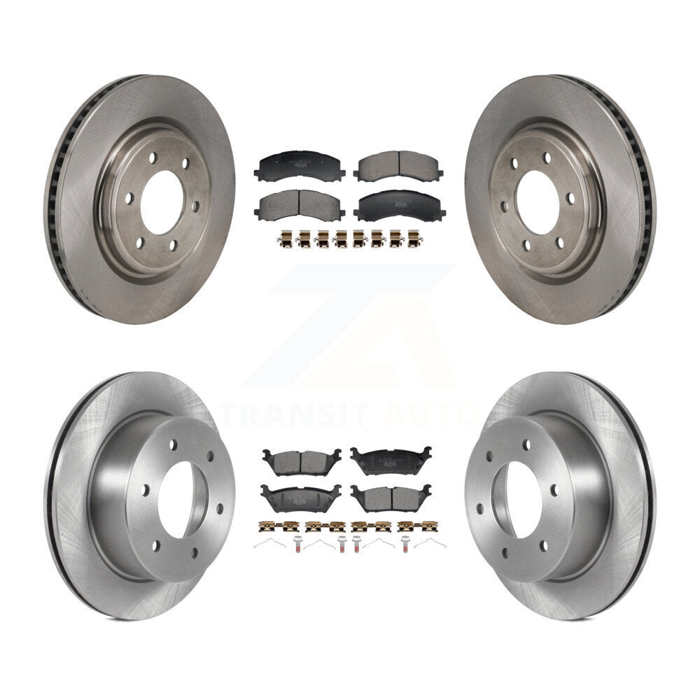 Disc Rotors and Ceramic Brake Pads Kit-K8T-104640 - Kit.bestparts.ca