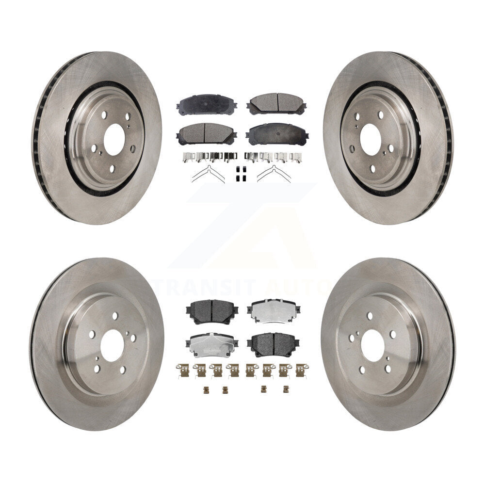 Disc Rotors and Ceramic Brake Pads Kit-K8T-104658 - Kit.bestparts.ca