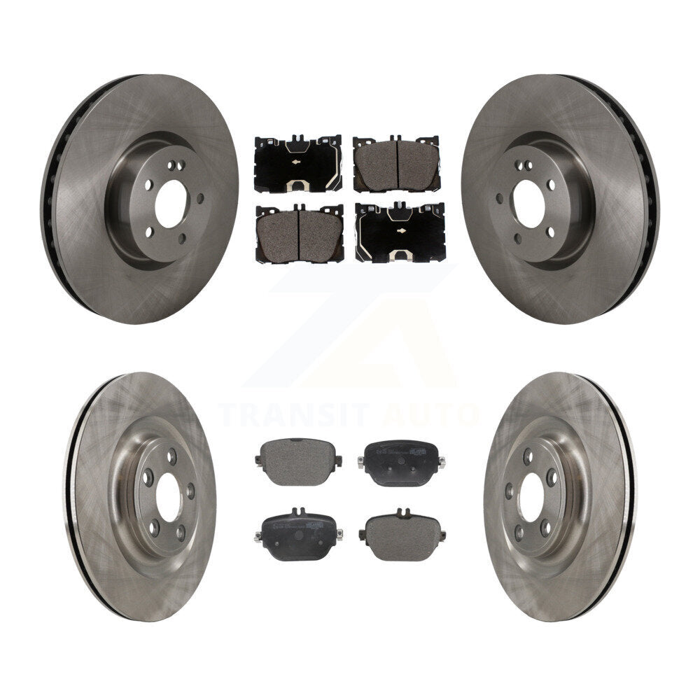 Disc Rotors and Ceramic Brake Pads Kit-K8T-104664
