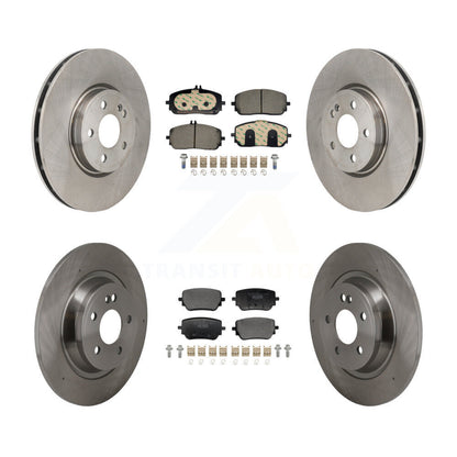Disc Rotors and Ceramic Brake Pads Kit-K8T-104680