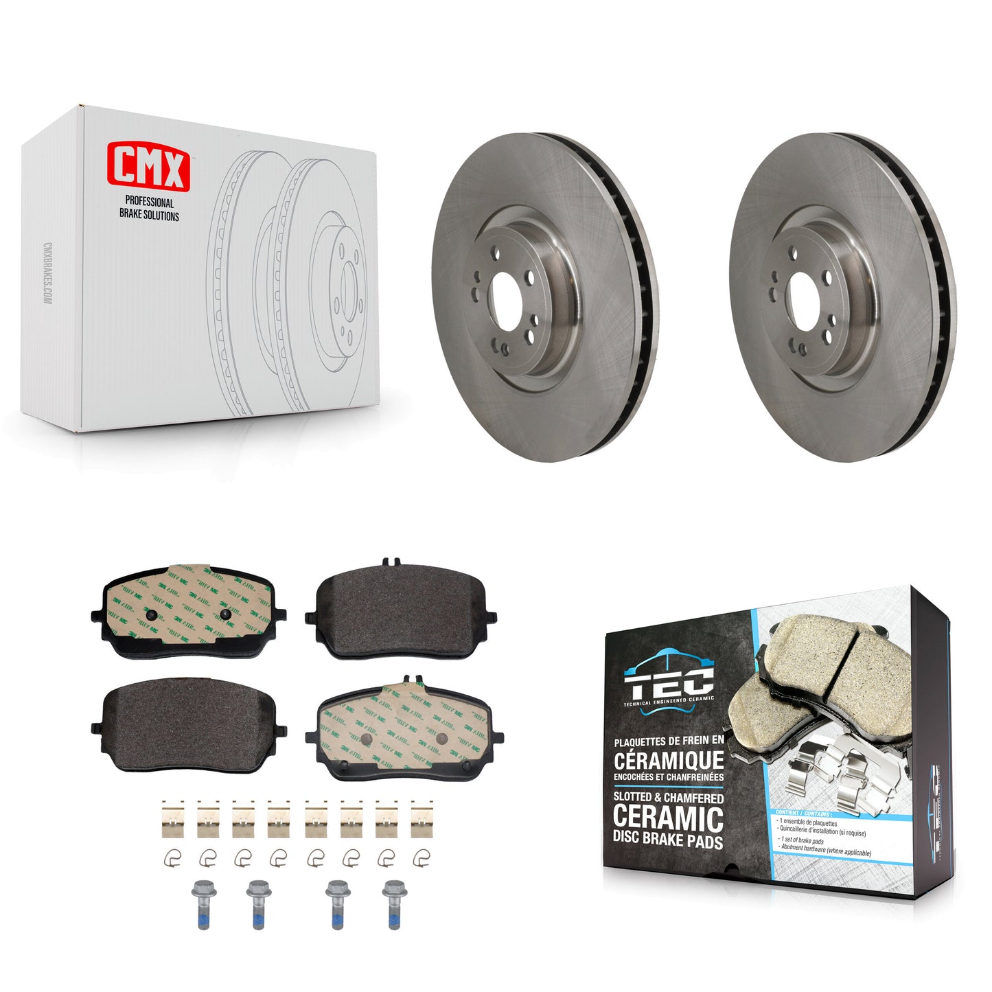 Disc Rotors and Ceramic Brake Pads Kit-K8T-104714 Kit.bestparts.ca