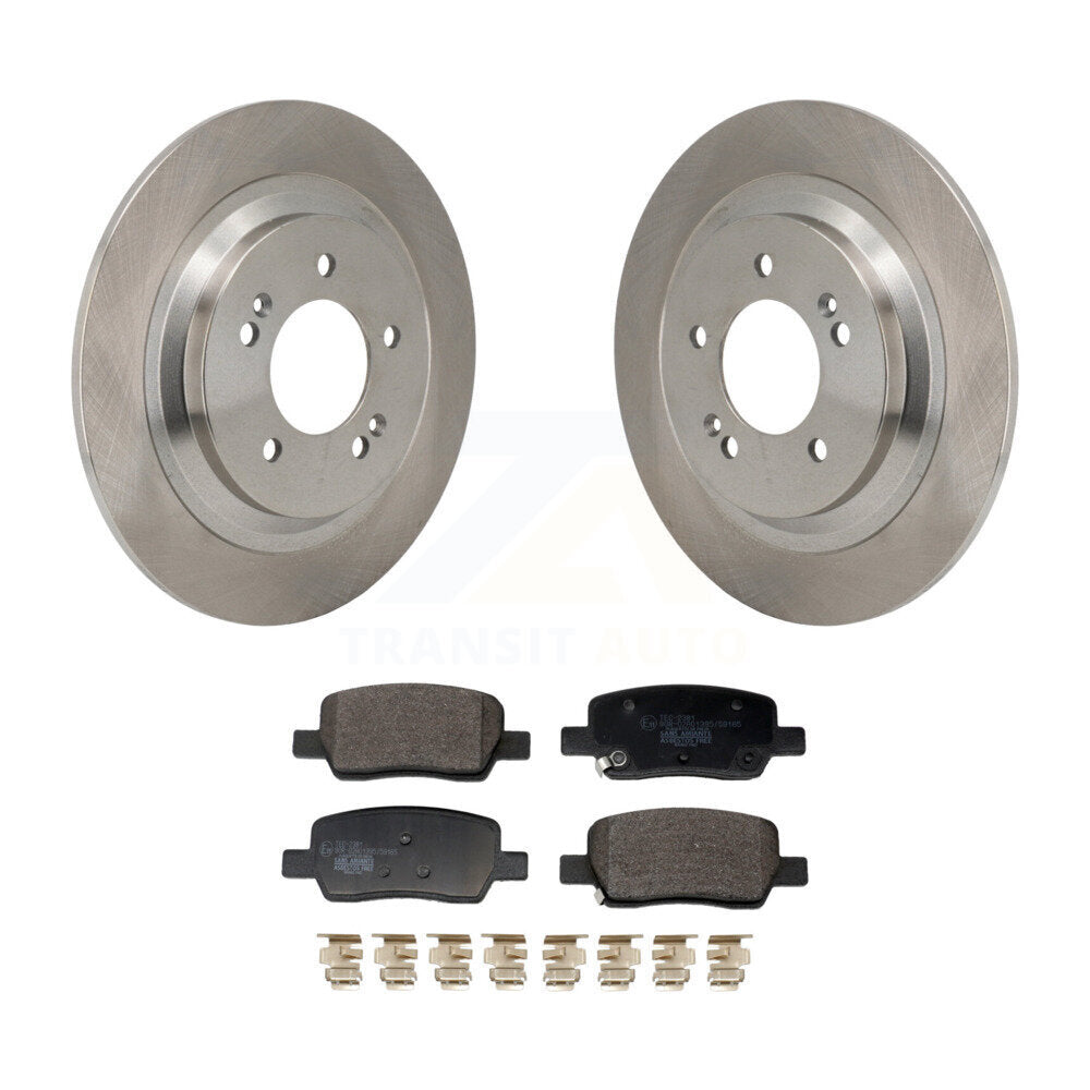 Disc Rotors and Ceramic Brake Pads Kit-K8T-104772 - Kit.bestparts.ca